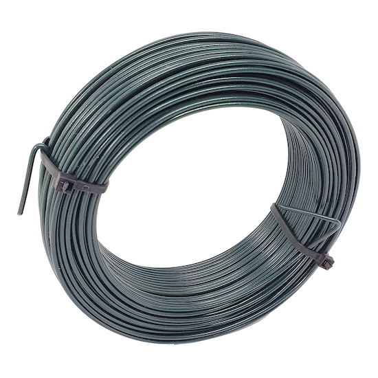 Vázací drát ZN+PVC antracit, 50 m